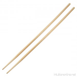 uxcell® Pair 17.7 Long Beige Bamboo Chopsticks for Hot Pot - B005ZB8PME